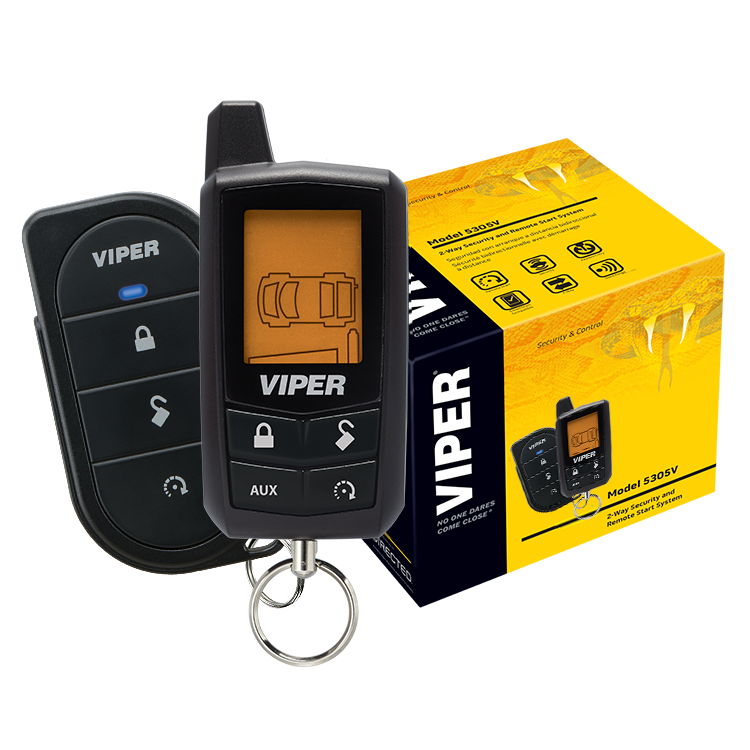 VIPER 5305V Enhanced LCD 2-Way Security and Remote Start System